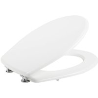 Wc-Sitz weiss Toilettendeckel aus mdf mit Deckel mod. Colibrì von METAFORM