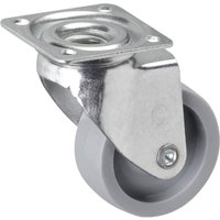 Lenkrolle Möbellenkrolle 800540 45 Mm Mit Platte - Metafranc von METAFRANC