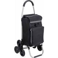 [NEUWERTIG] Meister Einkaufstrolley Einkaufsroller Trolley 2in1 59 L Mit Treppenrolle B-Ware von METAFRANC