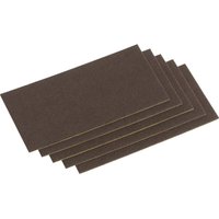 Metafranc WU0645426 Filzgleiter quadratisch, selbstklebend Braun (l x b) 200 mm x 100 mm 1 Set von MEISTER