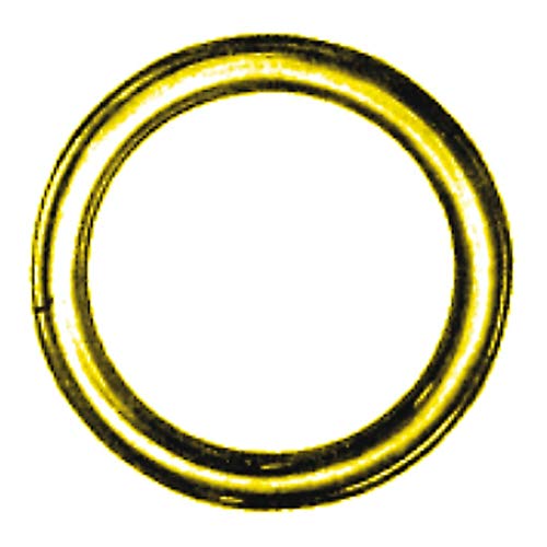 Ringe P/Vorhang Messing glänzend Art.101 von METAL MINUTERIE