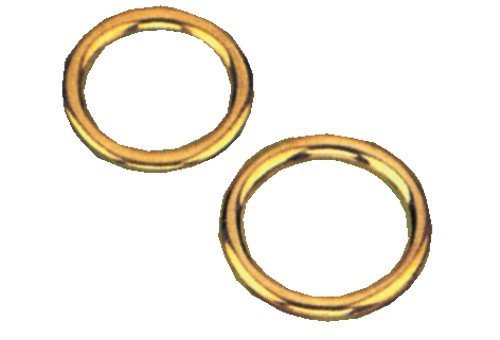 Ringe P/Vorhang Messing glänzend Art.101 von METAL MINUTERIE