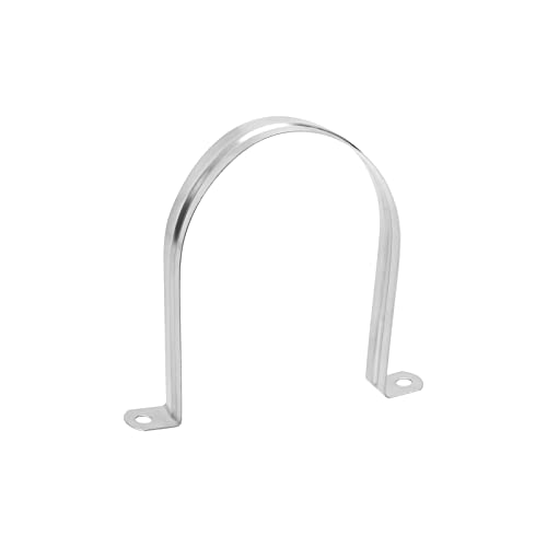 METALLIXITY Rohrschelle Klemme (110mm/4.33") 304 Edelstahl U Rohr Spannklemme Halterung - für Sanitärrohrleitung Draht von METALLIXITY