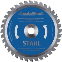 Metallkreissägeblatt Stahl Sägeblatt-Ø 355 mm Breite 2,4 mm hm Bohrungs-Ø 25,4 mm Z.80 von METALLKRAFT