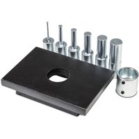Metallkraft - 4101115 für wpp 15 6-teiliger Druckdornsatz mit Lochplatte von METALLKRAFT