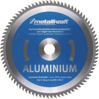 Metallkraft - 3850232 ø 230 x 2,4 x 25,4 mm Sägeblatt für Aluminium von METALLKRAFT