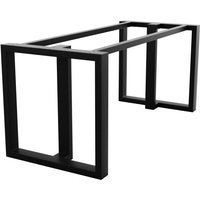 Tischbein Eta Plus – Schwarzes Metallgestell In Klarem, Modernem Design Für Ess- Und Arbeitstische, Ideal Für Loft- Und Skandinavische Innenräume von METALOPRO