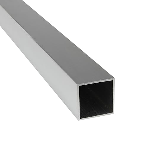 Aluminium Vierkantrohr | AlMgSi0,5 | EN AW-6060 | blank/roh | 100 x 100 x 4 mm | Länge: 2.000 mm ± 5 mm von METALXACT
