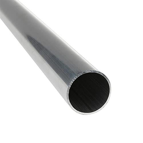 Alurohr aus AlMgSi0,5 Aluminium Rohr Alu Rohre Aluprofil Rundrohr Modellbau bis 1,5 m 50 x 5 mm x 500+-5 mm von METALXACT