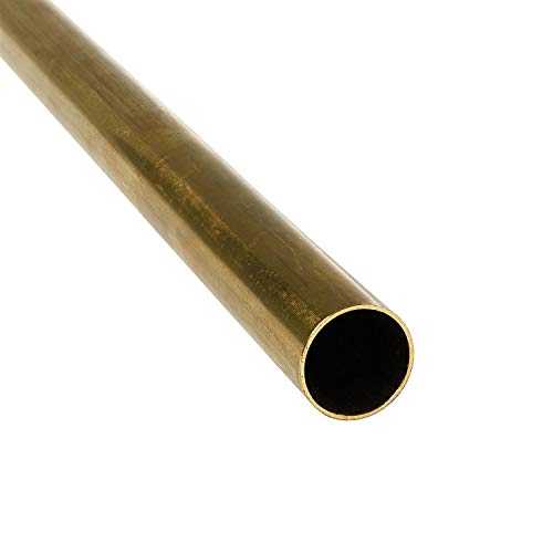 Messing Rundrohr 20 x 2 mm x 1.500 mm von METALXACT
