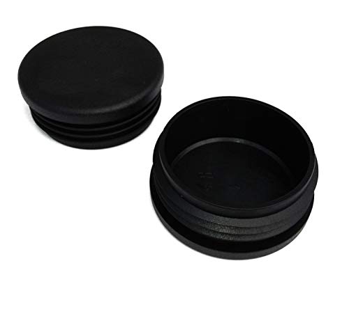 Rohrstopfen schwarz für Rundrohr Ø 30 mm - WS 1,0-2,5 mm || 1 Stück von METALXACT