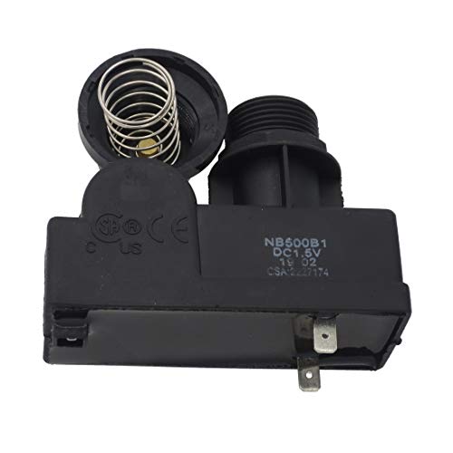 Meter Star Gasherd-Grill-Heizungsteile, DC 1,5 V, Pulszünder mit On-Terminal-Anschlüssen, Mikro-Smit, kein Drücken nötig von METER STAR