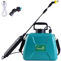 5L wiederaufladbarer Schultersprinkler, elektrischer Handsprüher, Landwirtschaftswerkzeuge, Gießkanne, Zerstäubungsgießflasche, Wassersprüher, von METERK