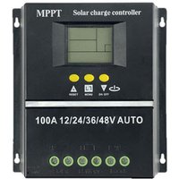 Automatische Spannungserkennung Solarregler LCD-Anzeige Offgrid-System Stromerzeugungssysteme für wiederaufladbare Lithiumbatterien Blei-Säure-Zellen von METERK