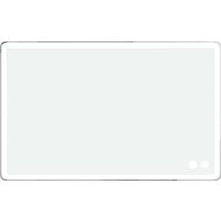Meterk - Quadratischer intelligenter beleuchteter Spiegel für Badezimmer, Badezimmerspiegel, wandmontierter LED-Licht emittierender Spiegel, von METERK