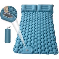Person Camping Matte mit Air Kissen Tragbare Luft Matratze Wasserdichte Rucksack Isomatte von METERK