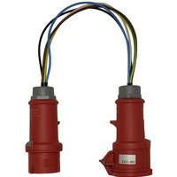 Metrel A 1389 Messadapter CEE-Kupplung 16 A 5polig - CEE-Stecker 16 A 5polig Metrel A 1389 Messadapter CEE-Kupplung 16 A 5polig - CEE-Stecker 16 A 5polig von METREL