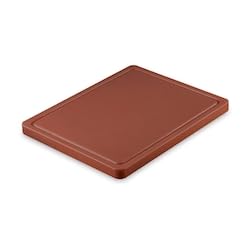 METRO Professional Schneidebrett 3226-GT, GN 1/2, hochdichtes Polyethylen (HDPE), 26.5 x 32.5 x 2 cm, braun von METRO Professional