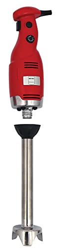 METRO Professional Stabmixer GSM1015D, 250W / 230V, 19 cm abnehmbarer Mixstab, rot, 15 L von METRO Professional