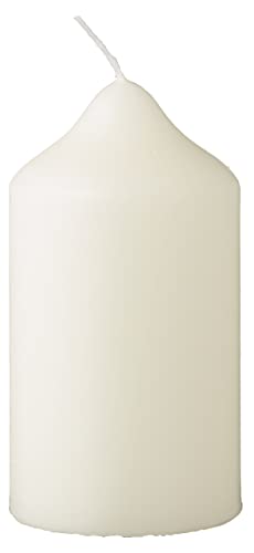 METRO Professional Stumpenkerzen, 130 x Ø 68 mm, 6 Stück, Brenndauer: ca. 40 Stunden, 100% Paraffin, für Haushalt, Feiern und Gastronomie, elfenbein beige METRO Professional Stumpenkerzen, 130 x Ø 68 mm, 6 Stück, Brenndauer: ca. 40 Stunden, 100% Paraffin, für Haushalt, Feiern und Gastronomie, elfenbein beige von METRO Professional