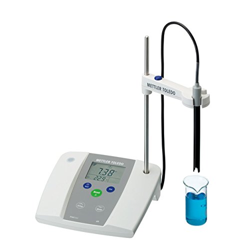mettler-toledo 031285 Messgerät, fiveeasy mehr FEP20 Tris Kit, bestehend aus, wie FEP20 Basic, Elektrode PH le420, Elektrodenhalter, 2 Sachets de Stempel PH 4,01 und pH 7,00 von Mettler Toledo