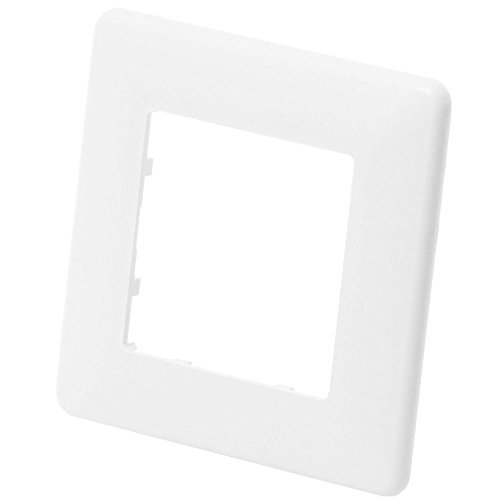 BTR Abdeckplatte für E-DAT/C6A modul Dose reinweiß RAL 9010, Oberfläche matt BTR Abdeckplatte für E-DAT/C6A modul Dose reinweiß RAL 9010, Oberfläche matt von METZ CONNECT