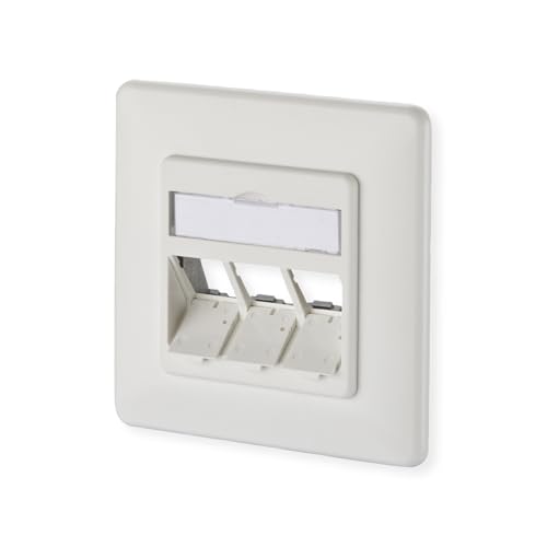 BTR Blumberger Anschlussdose E-DATmodul 3x8(8) UP leer reinweiss von METZ CONNECT