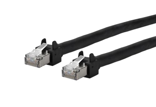 METZ CONNECT Patchkabel 6kV Flex500 Outdoor 1m schwarz von METZ CONNECT