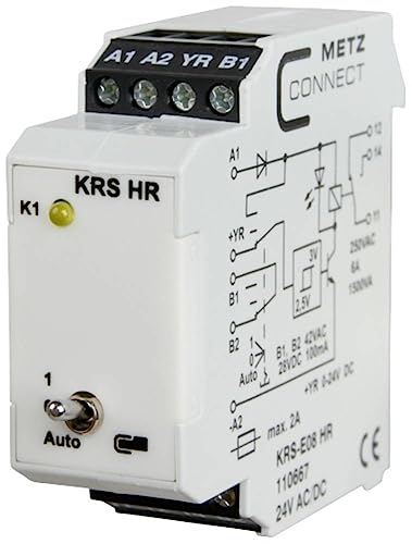 Schnittstellenmodul 1W KRS-E08 HR 24ACDC von METZ CONNECT