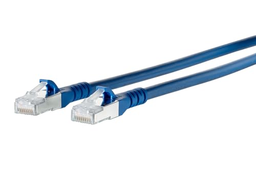 METZ Connect Cat.6A Netzwerkkabel 1,5 m Cat6a S/FTP (S-STP) blau – Netzwerkkabel (1,5 m, Cat6a, S/FTP (S-STP), RJ-45, RJ-45, Blau) von METZ CONNECT