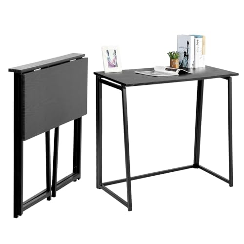 MEUBLE COSY Computertische Faltbar Schreibtisch Kleiner Klappbar Laptoptisch PC-Tisch fürs Büro, Wohnzimmer, Homeoffice, Einfacher Aufbau, Schwarz MEUBLE COSY Computertische Faltbar Schreibtisch Kleiner Klappbar Laptoptisch PC-Tisch fürs Büro, Wohnzimmer, Homeoffice, Einfacher Aufbau, Schwarz von MEUBLE COSY