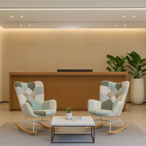 MEUBLE Cosy Konferenzstuhl Ergonomisch und Bequem, Besprechungsstuhl für Konferenzraum und Lounge, Modernes Design für Büro und Empfangsbereich von MEUBLE COSY