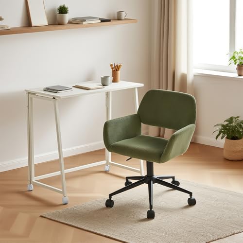 MEUBLE Cosy Schreibtisch Set mit Bürostuhl Kindertisch Faltbar und Stuhl höhenverstellbar fürs Büro Homeoffice, Grün + Weiß MEUBLE Cosy Schreibtisch Set mit Bürostuhl Kindertisch Faltbar und Stuhl höhenverstellbar fürs Büro Homeoffice, Grün + Weiß von MEUBLE COSY