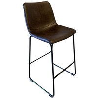 Barhocker RONDA in Cognacfarbe von MEUBLORAMA