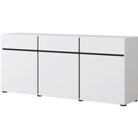 Buffet in Weiß und Schwarz 180cm Kollektion havana. Sideboard im Design mit 3 Türen und 3 Schubladen. Buffet in Weiß und Schwarz 180cm Kollektion havana. Sideboard im Design mit 3 Türen und 3 Schubladen. von MEUBLORAMA