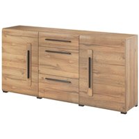 Design-Buffet 180 cm. Kollektion BREDA mit zwei Türen und drei Schubladen. Farbe Eiche. Design-Buffet 180 cm. Kollektion BREDA mit zwei Türen und drei Schubladen. Farbe Eiche. von MEUBLORAMA