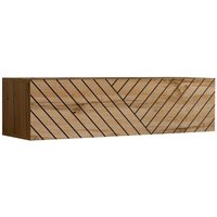 Hängendes TV-Möbel 120cm Eichen-Effekt mit gefräster Front. Kollektion switch. Hängendes TV-Möbel 120cm Eichen-Effekt mit gefräster Front. Kollektion switch. von MEUBLORAMA