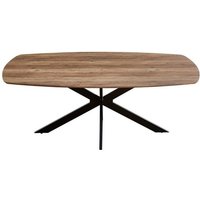 Meublorama - Ovaler Esstisch für 10 Personen aus der Kollektion tunis. Designfüße aus Metall. von MEUBLORAMA