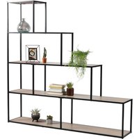 Meublorama - Stufenregal mit 5 Ebenen - holborn Kollektion, Maße 157x30x160 cm Meublorama - Stufenregal mit 5 Ebenen - holborn Kollektion, Maße 157x30x160 cm von MEUBLORAMA