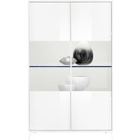 Meublorama - Vitrine mit 2 Türen, Kollektion sky. Farbe glänzendes Weiß lackiert. Meublorama - Vitrine mit 2 Türen, Kollektion sky. Farbe glänzendes Weiß lackiert. von MEUBLORAMA