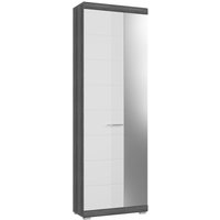 Möbelstück SCOTT – Hochglanz Weiß – 6 Fächer, 1 Tür – Zum Aufstellen Möbelstück SCOTT – Hochglanz Weiß – 6 Fächer, 1 Tür – Zum Aufstellen von MEUBLORAMA