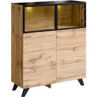 Niedrige vitrine tino + led. Skandinavisches Dekorationsmöbel, Design für Ihr Wohnzimmer. Niedrige vitrine tino + led. Skandinavisches Dekorationsmöbel, Design für Ihr Wohnzimmer. von MEUBLORAMA