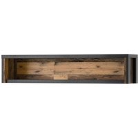 Regal windsor – 120 cm – Anthrazitgrau und dunkle Eiche – Modernes und elegantes Design Regal windsor – 120 cm – Anthrazitgrau und dunkle Eiche – Modernes und elegantes Design von MEUBLORAMA