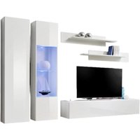 TV-Möbel fly A5 Design, hochglanzweiß + led. Modernes und modisches Hängemöbel für Ihr Wohnzimmer. TV-Möbel fly A5 Design, hochglanzweiß + led. Modernes und modisches Hängemöbel für Ihr Wohnzimmer. von MEUBLORAMA