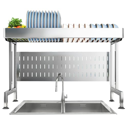 MEVZHH 304 Edelstaküche Geschirr Trocknungsstand Über Spülbecken Ziehbarer Ablauf Lagerstand Für Küche Zähler/48,5~69Cm / 19,1~27,2 Zoll MEVZHH 304 Edelstaküche Geschirr Trocknungsstand Über Spülbecken Ziehbarer Ablauf Lagerstand Für Küche Zähler/48,5~69Cm / 19,1~27,2 Zoll von MEVZHH