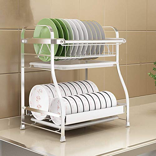 MEVZHH 304 Edelstawand Hängendeeck Rack Geschirr Aufbewahruablauf Küche Rack Geschirr Nizer Mit Haken/A1 MEVZHH 304 Edelstawand Hängendeeck Rack Geschirr Aufbewahruablauf Küche Rack Geschirr Nizer Mit Haken/A1 von MEVZHH