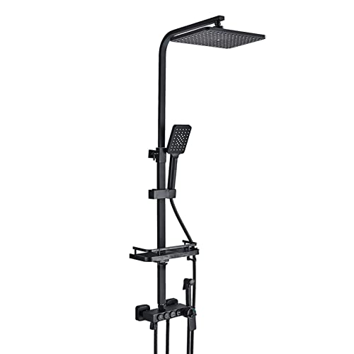 MEVZHH Armaturenischer Duschhahn Matt Schwarz, 4 Funktionen Badezimmer Dusche Set Messibidet Sprühmascwandmontage Heißes Kaltwasser Mischhahn MEVZHH Armaturenischer Duschhahn Matt Schwarz, 4 Funktionen Badezimmer Dusche Set Messibidet Sprühmascwandmontage Heißes Kaltwasser Mischhahn von MEVZHH