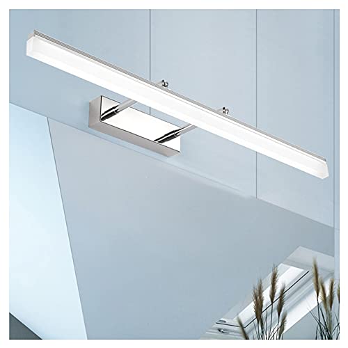 MEVZHH Bad Spiegelpen,Einfache 41/51/61/71Cm Spiegel Frontleuchten,Europäischer Stil Kreativ Post-Modern Home Hotel Einziehbares Badezimmer Wasserdichte Wandbild Led Spiegel Schrankwandleuchte von MEVZHH