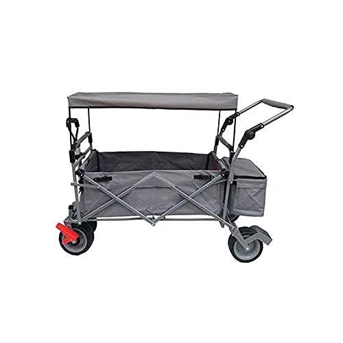 MEVZHH Bewegliche Hand Lkw Falten Einkaufswagen Tragbarer Einkaufswagen Outdoor Handlitragbarer Einkaufswagen Picknick Home Storage Utility Cart/H von MEVZHH