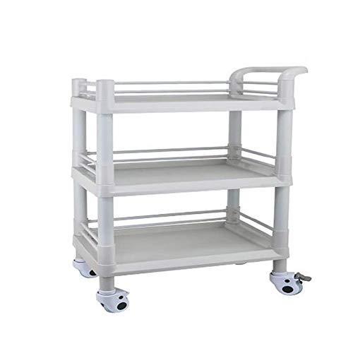 MEVZHH Bewegliche Hand Lkw Lagerwagen Küche Schönheitssalon Trolley 3-Tierfor Spamulti Zweck Rollende Lagerwagen/Weiß/S MEVZHH Bewegliche Hand Lkw Lagerwagen Küche Schönheitssalon Trolley 3-Tierfor Spamulti Zweck Rollende Lagerwagen/Weiß/S von MEVZHH